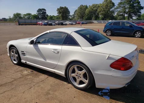 2003 Mercedes-Benz Sl 500R from USA, damaged, VIN WDBSK75F33F060315